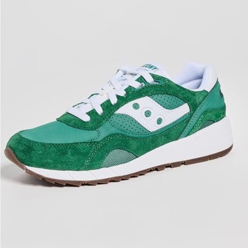 Saucony Green Plush Sneakers